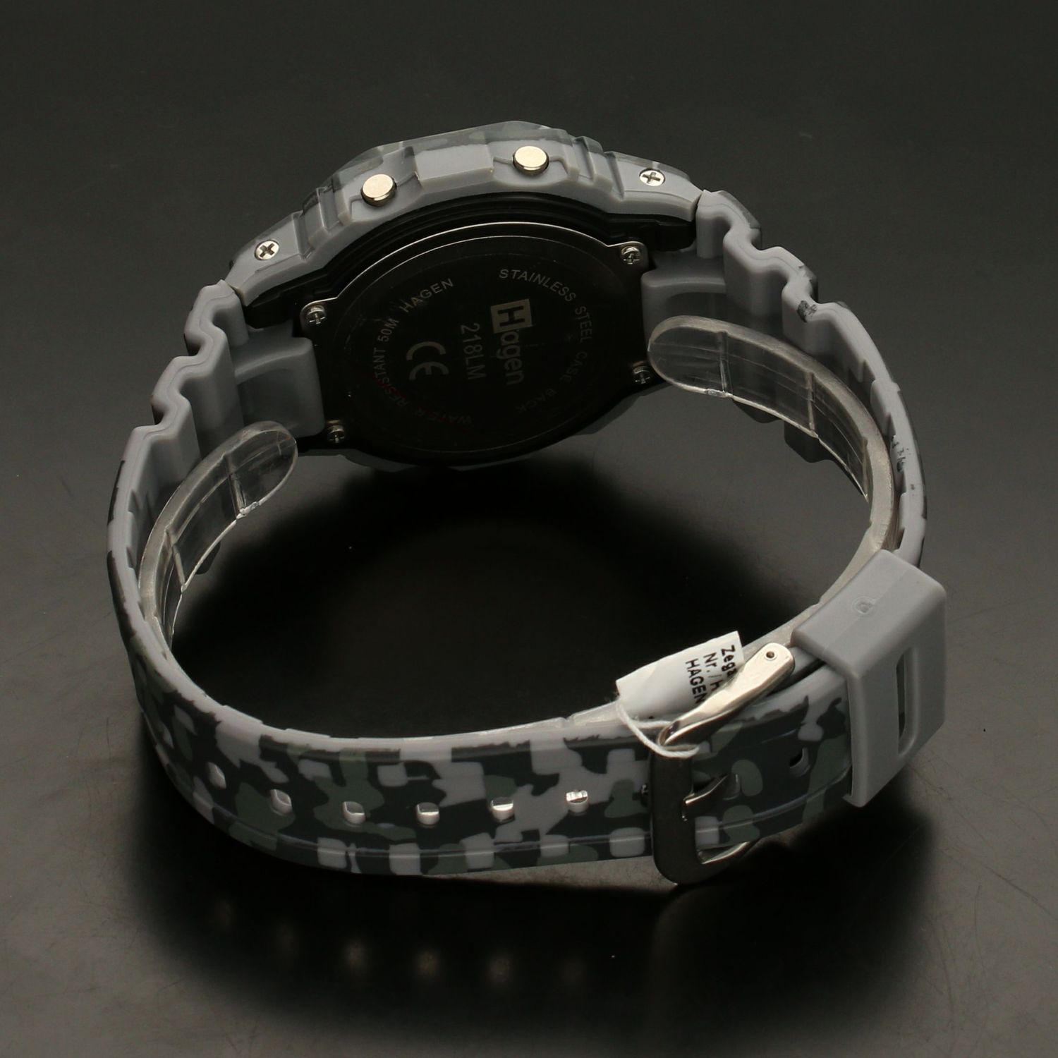 Zegarek męski Hagen Sport HA-218LM kolorze szarego moro (1).jpg